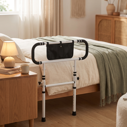 Adjustable Bed Safety Rail