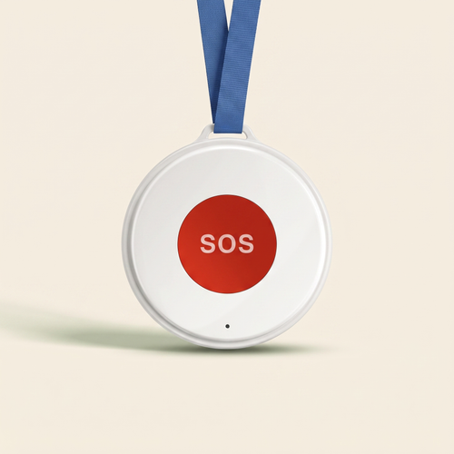 SOS Alert Pendant — No Subscription Required